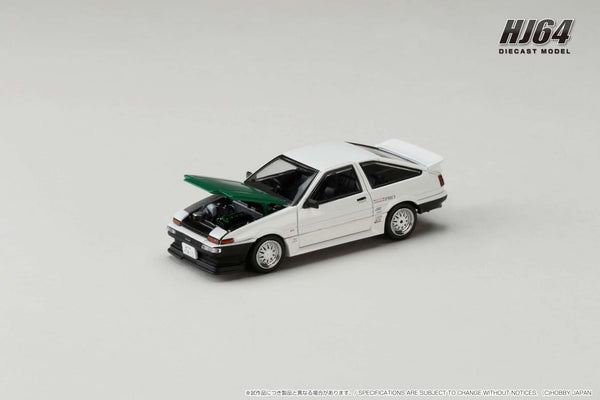 *PREORDER* Hobby Japan 1:64 Toyota Sprinter Trueno AE86 DRIFT KING with Dori Dori Mesh Wheels