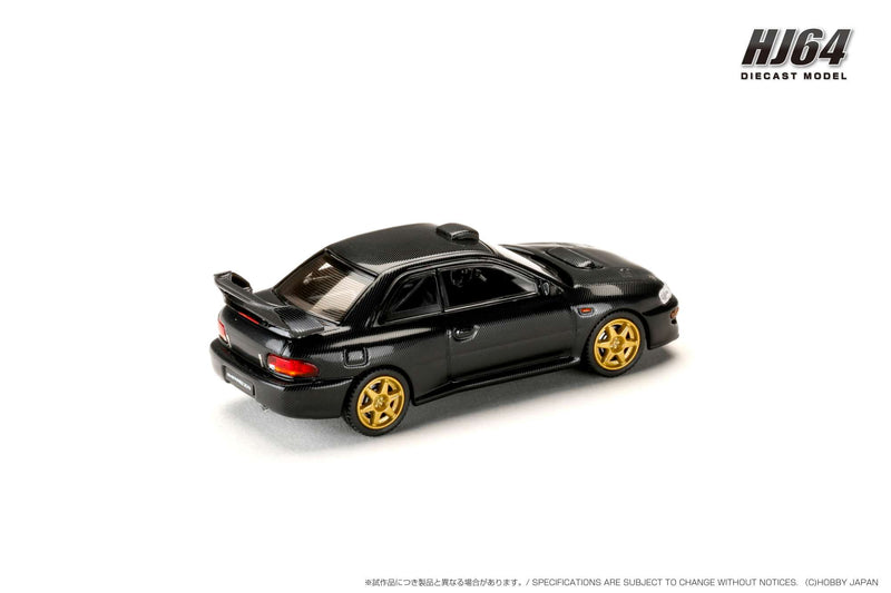 *PREORDER* Hobby Japan 1:64 Subaru Impreza 22B STi Version (GC8) Rally Base Car in Carbon Black