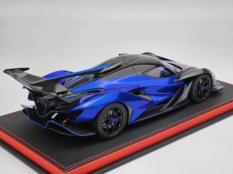 Peako Model 1:18 Apollo Automobil Apollo IE  Blue Dragon