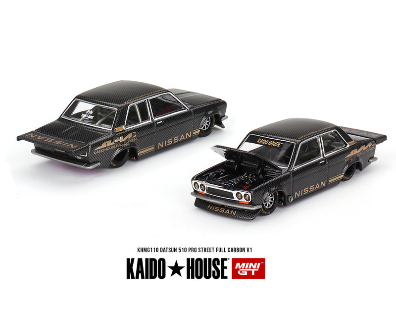 PREORDER* Kaido House x MINI GT 1/64 Nissan Datsun Street 510 Racing