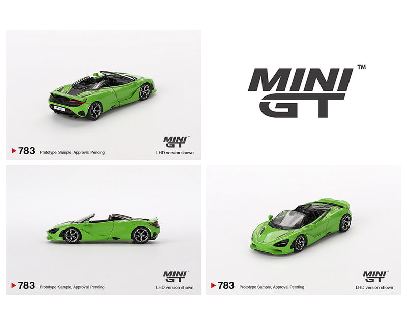 *PREORDER* MINI GT 1:64 McLaren 750S Spider in Mantis Green