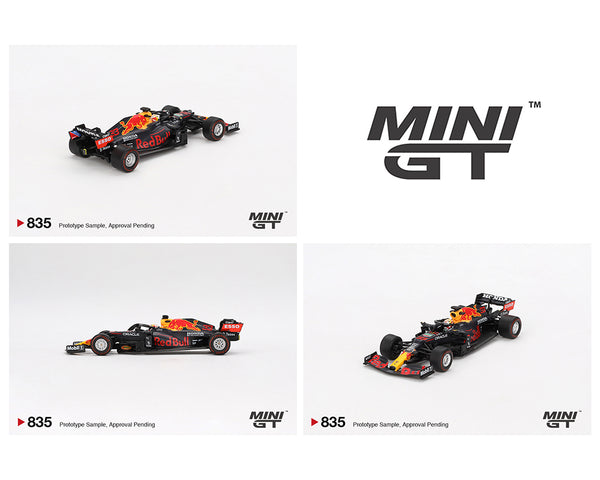 *PREORDER* MINI GT 1:64 Red Bull RB16B #33 Max Verstappen 2021 Abu Dhabi Grand Prix  Winner