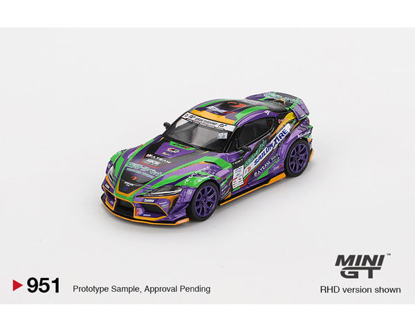 *PREORDER* MINI GT 1:64 Toyota GR Supra KUHL 2021 D1GP EVANGELION RACING 2021 Japan Exclusive