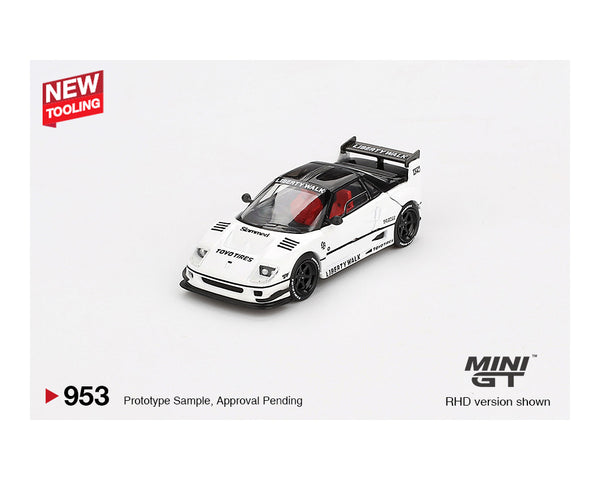 *PREORDER* MINI GT 1:64 Mazda AZ-1 Liberty Walk LB40 in White 2024 Tokyo Auto Salon Edition