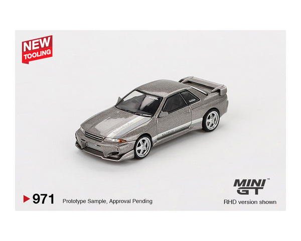 *PREORDER* MINI GT 1:64 Nissan Skyline GT-R (R32) Combat C-I Veilside in Combat Grey