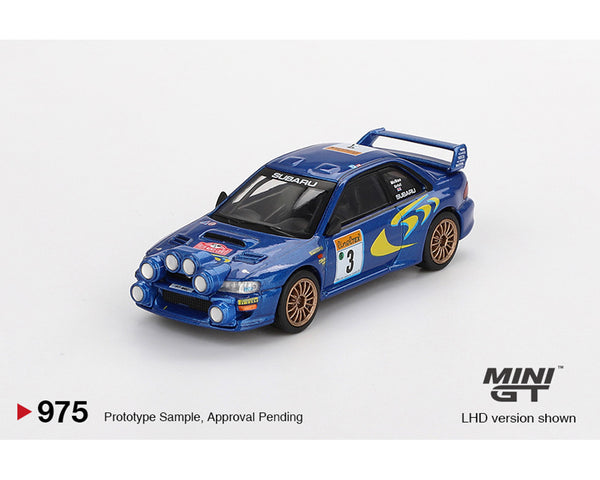 *PREORDER* MINI GT 1:64 Subaru Impreza WRC98 1998 Rally Monte-Carlo 3rd Place #3