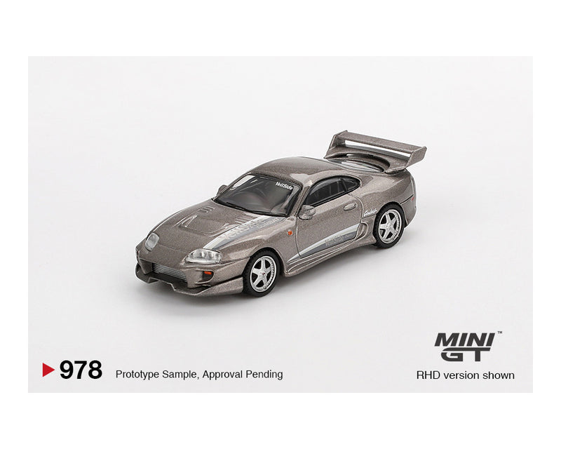 *PREORDER* MINI GT 1:64 Toyota Supra VeilSide Combat V-II in Combat Grey