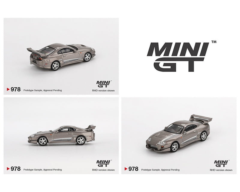 *PREORDER* MINI GT 1:64 Toyota Supra VeilSide Combat V-II in Combat Grey