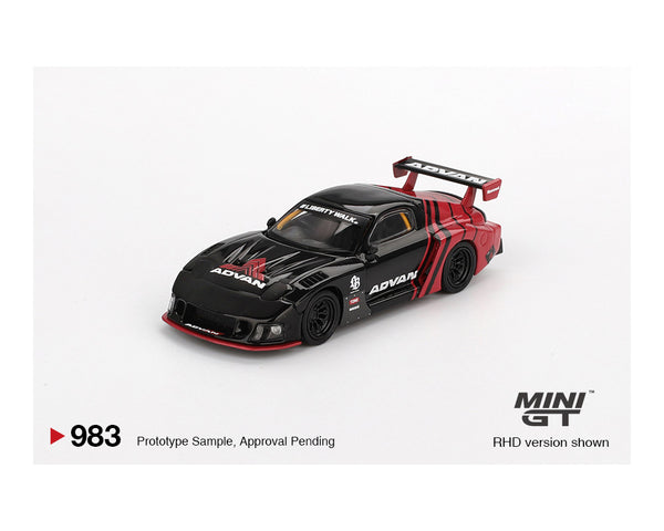 *PREORDER* MINI GT 1:64 Mazda RX-7 LB-Super Silhouette Advan Edition