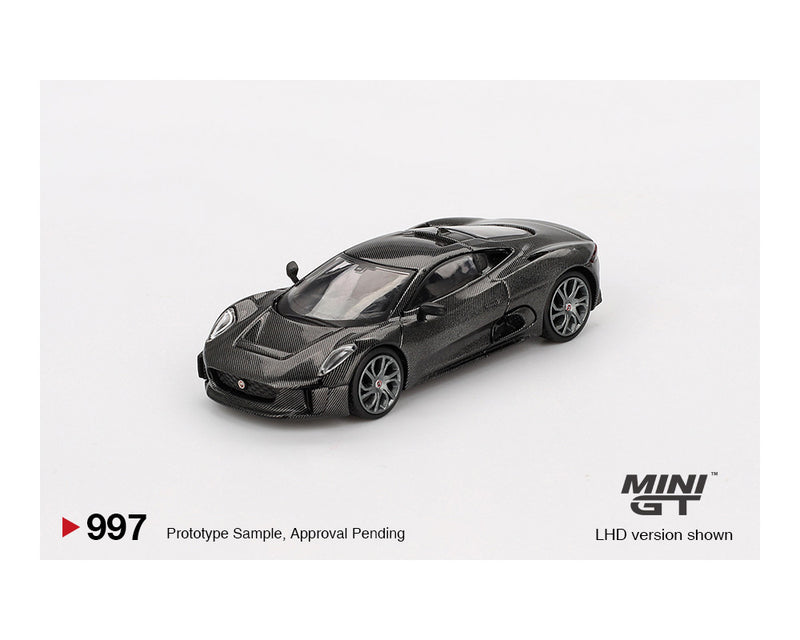 *PREORDER* MINIGT 1:64 Jaguar C-X75 Test Car in Black