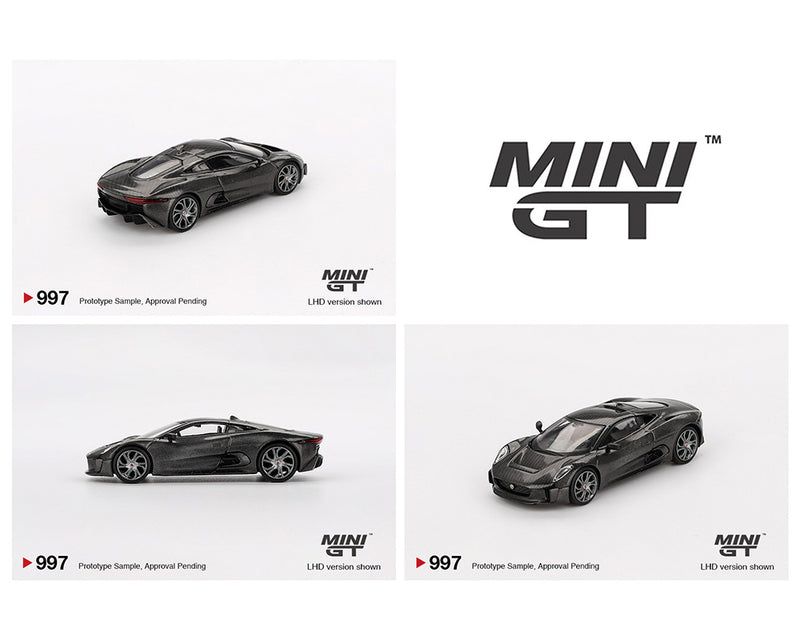 *PREORDER* MINIGT 1:64 Jaguar C-X75 Test Car in Black