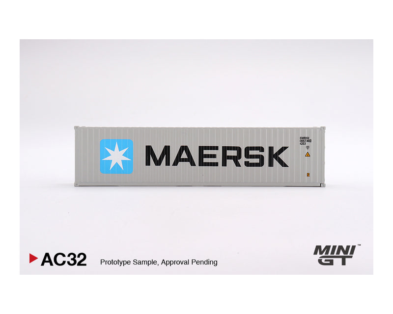 MINIGT 1:64 Dry Container 40′ “MAERSK” Edition