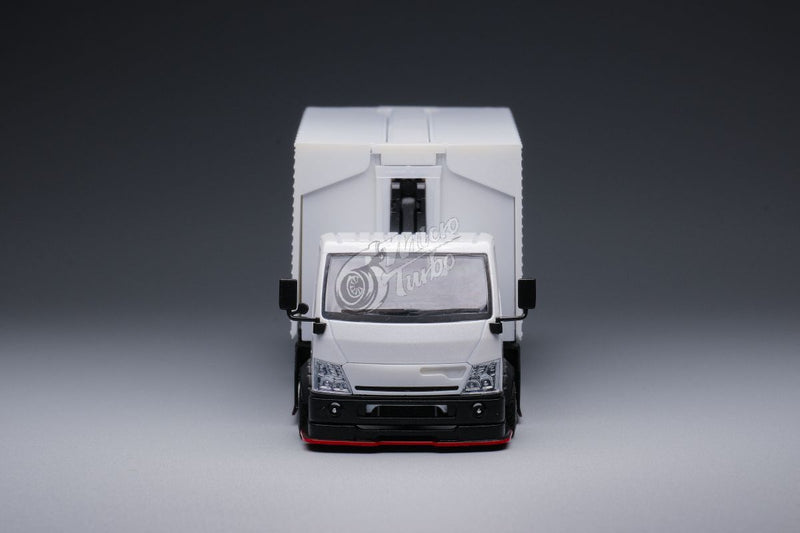 Micro Turbo Models 1:64 Custom Wing Truck in White