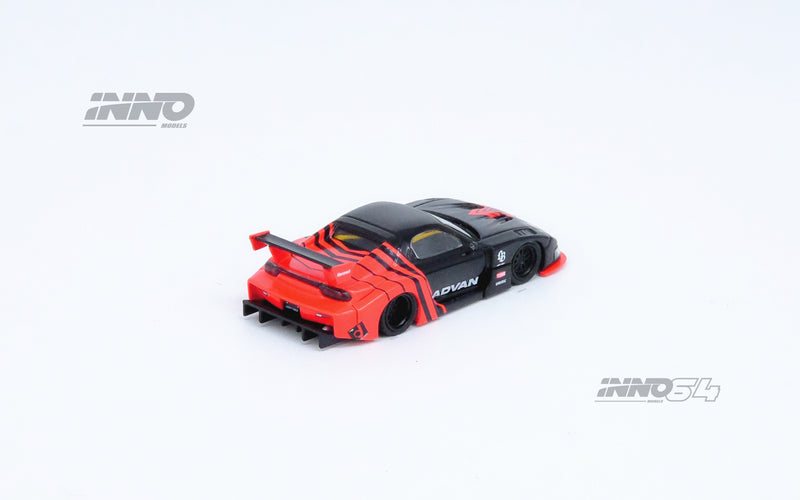 *PREORDER* INNO64 1:64 Mazda RX7 (FD3S) LB-Super Silhouette "Advan Livery"