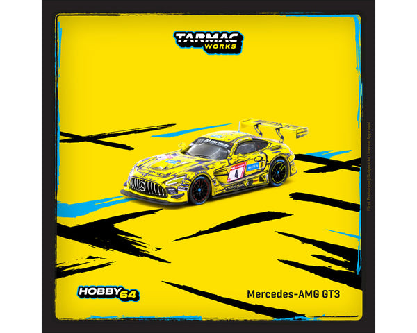 *PREORDER* Tarmac Works 1:64 Mercedes-AMG GT3 #4 Nurburgring 24H 2023