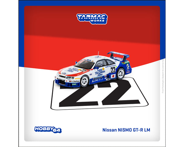 *PREORDER* Tarmac Works 1:64 Nissan NISMO GT-R LM #22 24h Le Mans 1995 H. Fukuyama / M. Kondo / S. Kasuya