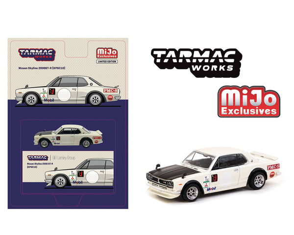 *PREORDER* Tarmac Works 1:64 Nissan Skyline (KPGC10) in White Lamley Edition