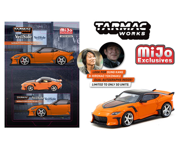 *PREORDER* Tarmac Works 1:64 Nissan VeilSide FFZ400 Fairlady Z in Orange