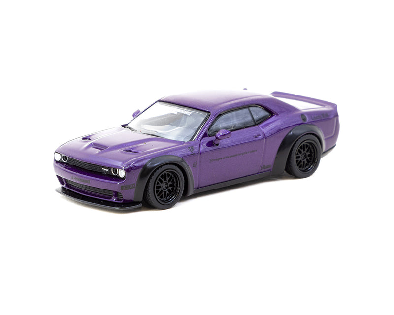 *PREORDER* Tarmac Works 1:64 B-WORKS Dodge Challenger SRT Hellcat with Truck Special Edition