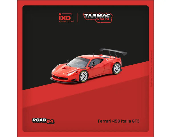 *PREORDER* Tarmac Works 1:64 Ferrari 458 Italia GT3 in Red