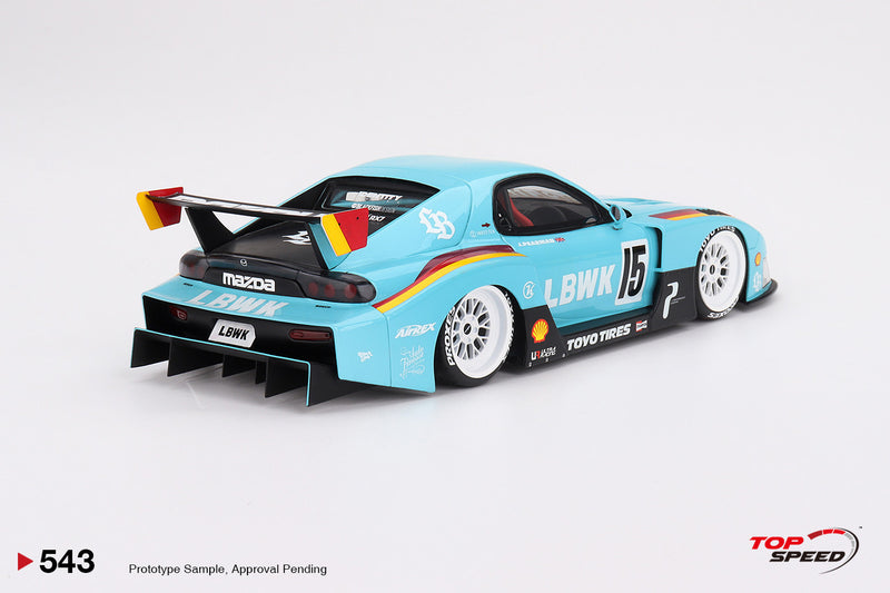 TopSpeed Models 1:18 Mazda RX-7 LB-Super Silhouette Liberty Walk Europe