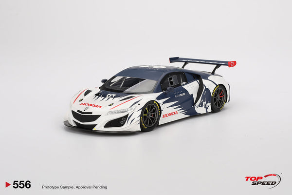 TopSpeed Models 1:18 Honda NSX GT3 EVO AlphaTauri Yuki Tsunoda 2023 Red Bull  Formula Nurburgring