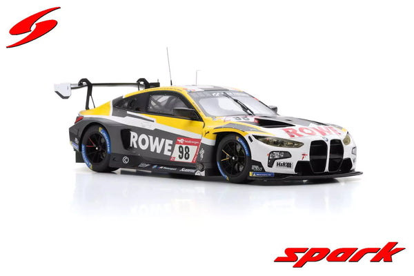 Spark Models 1:18 BMW M4 GT3 No.98 ROWE RACING 2nd 24H Nürburgring 2023