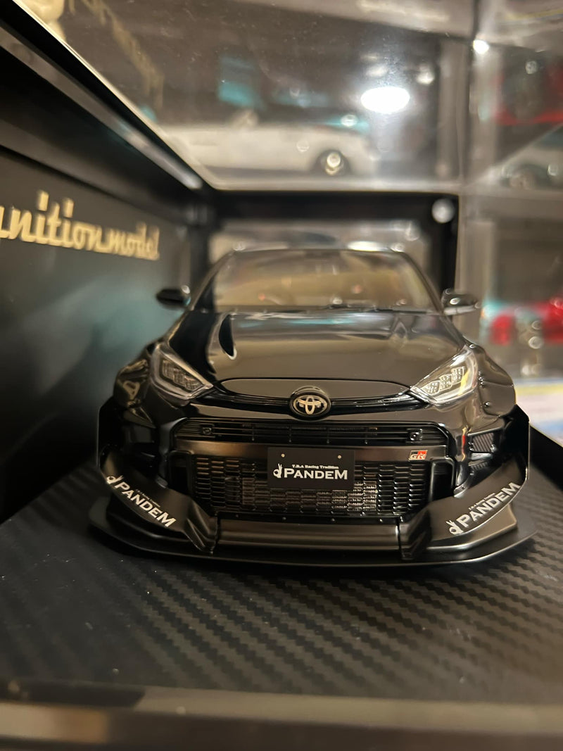 Ignition Model 1:18 Toyota GR Yaris (4BA) PANDEM in Black