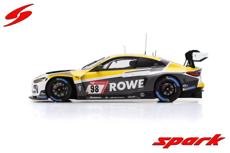 Spark Models 1:18 BMW M4 GT3 No.98 ROWE RACING 2nd 24H Nürburgring 2023