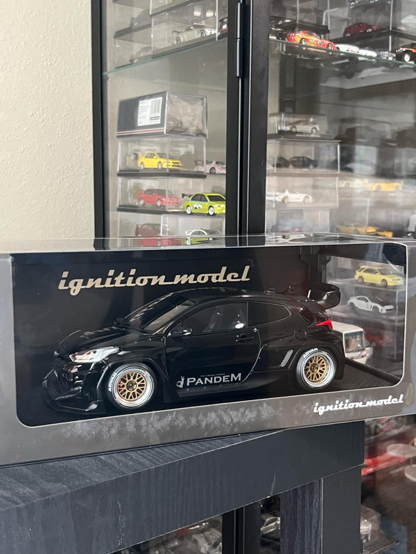 Ignition Model 1:18 Toyota GR Yaris (4BA) PANDEM in Black