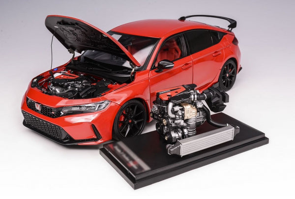 MotorHelix 1:18 Honda Civic Type-R (FL5) in Rallye Red