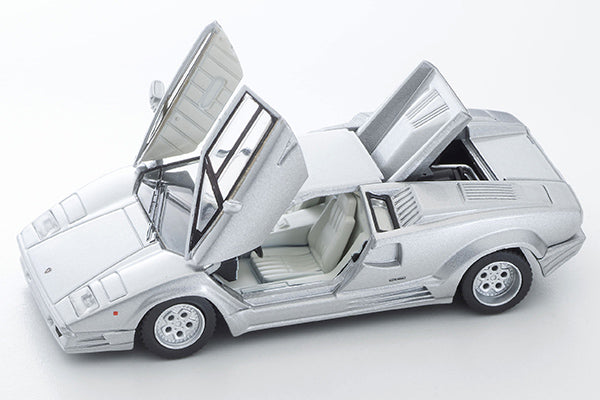 TomyTec 1:64 Lamborghini Countach 25th Anniversary Edition in Silver