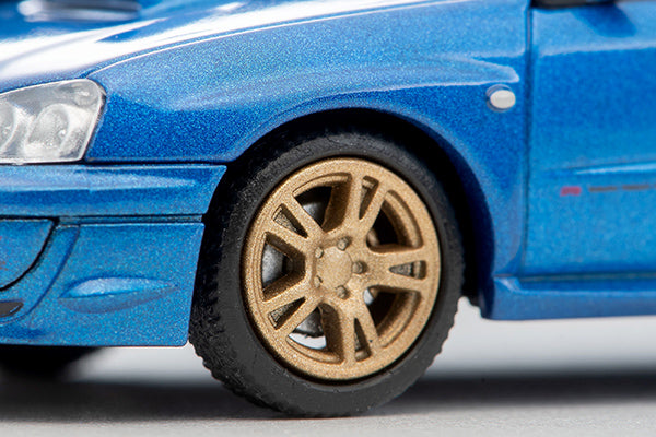 *PREORDER* TomyTec 1:64 Subaru Impreza WRX STi Spec C (2003) Model in Blue