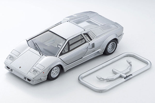 TomyTec 1:64 Lamborghini Countach 25th Anniversary Edition in Silver