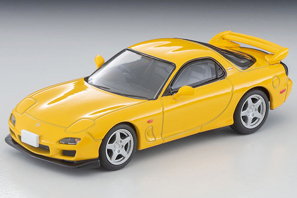 TomyTec 1:64 Mazda RX-7 Type R Bathurst R 2001 in Yellow