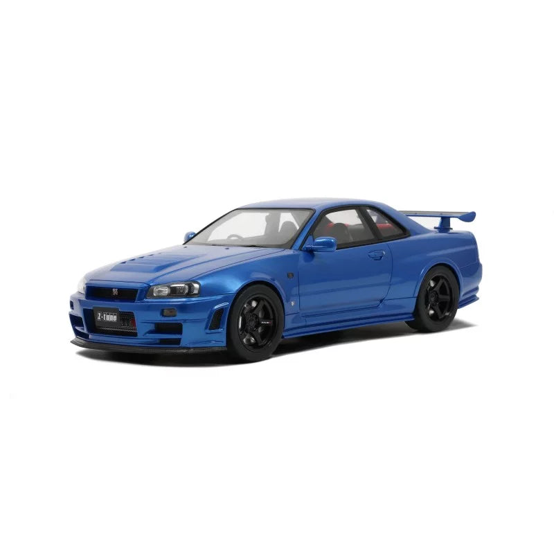 *PREORDER* Ottomobile 1:12 Nissan Skyline (R34) Z-Tune 2005 in Bayside Blue (ONE PER CUSTOMER)