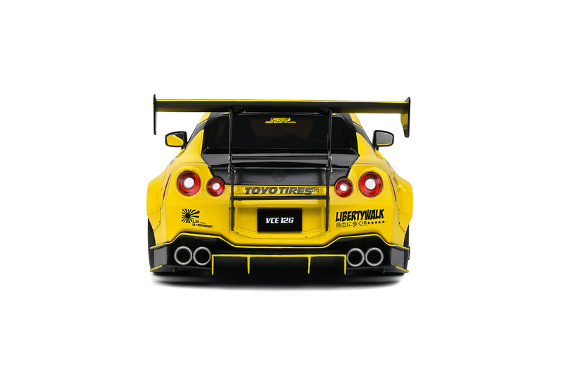 Solido 1:18 Nissan GT-R Liberty Walk 2.0 Edition 2020 in Yellow