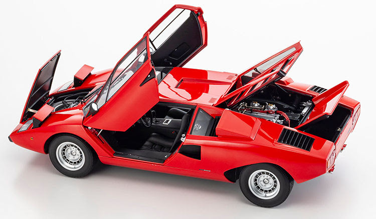 *PREORDER* Kyosho 1:12 Lamborghini Countach LP400 in Red