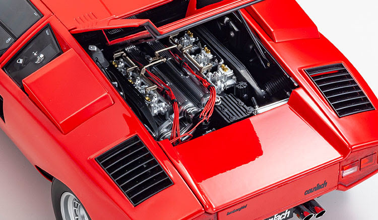 *PREORDER* Kyosho 1:12 Lamborghini Countach LP400 in Red