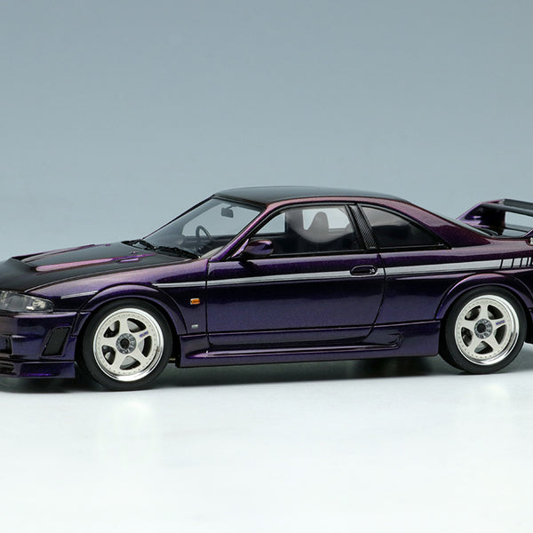 Make Up Co., Ltd / Eidolon 1:43 Nissan Skyline GT-R (R33)NISMO 400R 1996 in  Midnight Purple 3