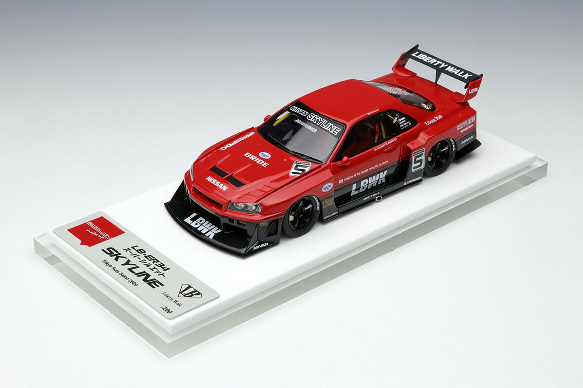 Make Up Co., Ltd / Eidolon 1:43 Nissan Skyline LB-ER34 Super Silhouett