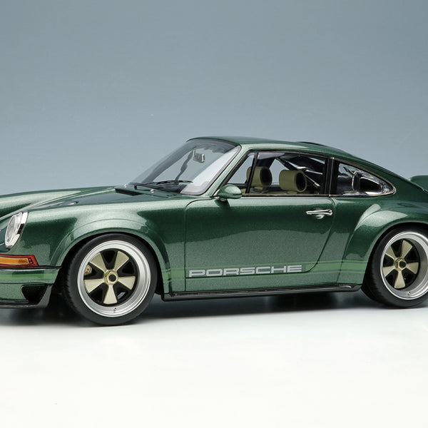 EIDOLON 1:18 Porsche 911 (964) Singer DLS Goodwood Festival of Speed 2021  in Oak Green Metallic | Resin Model Car| Collectables