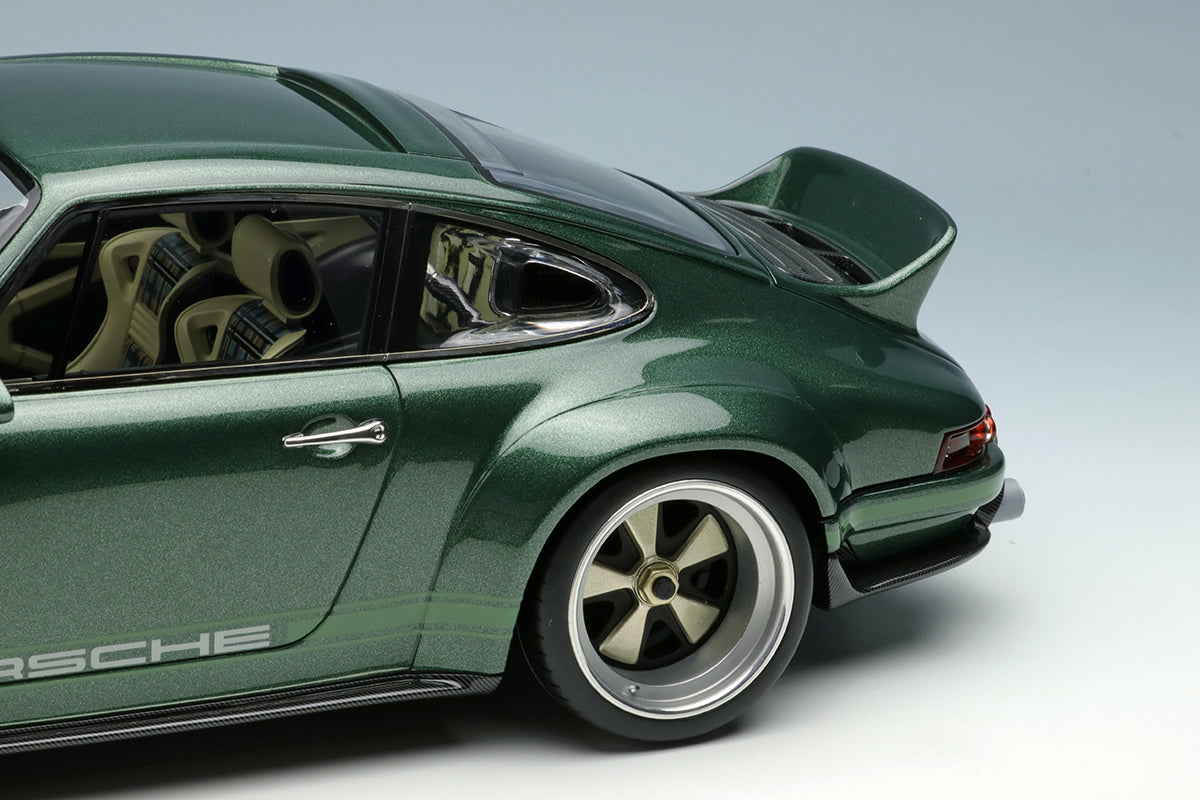 EIDOLON 1:18 Porsche 911 (964) Singer DLS Goodwood Festival of Speed 2021  in Oak Green Metallic | Resin Model Car| Collectables