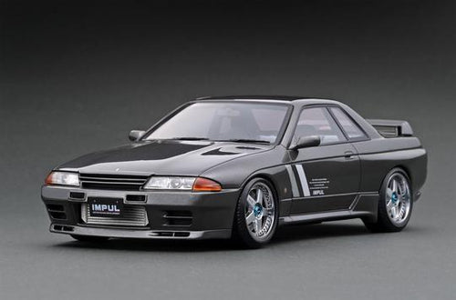 Ignition Model 1:18 Nissan Skyline GT-R NISMO R32 Gun Gray Metallic NI