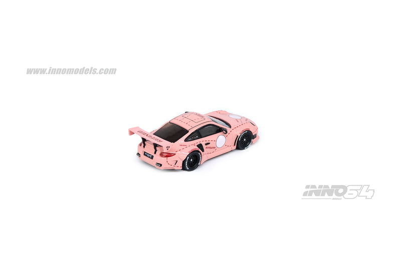 INNO64 1:64 Porsche 997 Liberty Walk in Pink Pig Special Edition