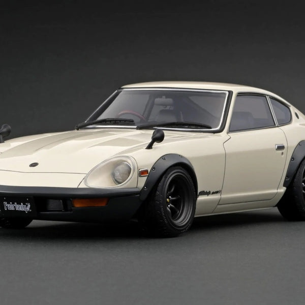 Ignition Model 1:18 Nissan Fairlady 240ZG (HS30) in White