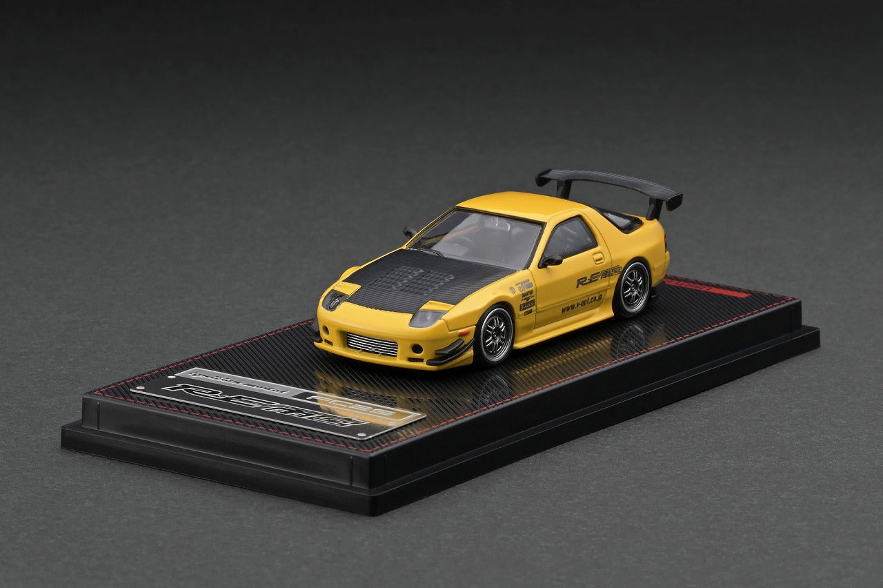 Ignition Model 1:64 Mazda RX-7 (FC3S) RE Amemiya in Yellow