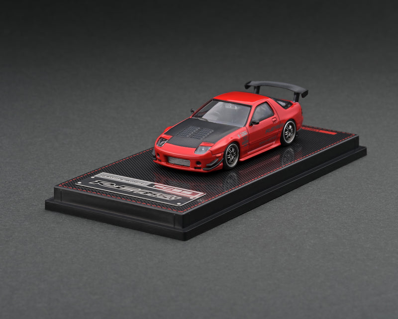 Ignition Model 1:64 Mazda RX-7 (FC3S) RE Amemiya in Red Metallic