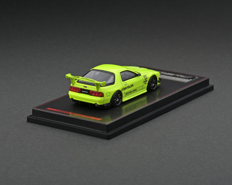 Ignition Model 1:64 Mazda RX-7 (FC3S) RE Amemiya in Yellow / Green