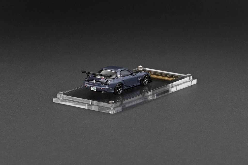 Ignition Model 1:64 Mazda RX-7 (FD3S) FEED 魔王 in Gun Metallic